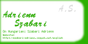 adrienn szabari business card